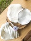 Reusable Cosmetic Pads + Washing Bag, Soft Moon
