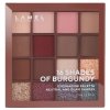 LAMEL Paleta cieni Shades of Burgundy No. 16-4&