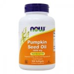 Pumpkin Seed Oil, Olej z Pestek Dyni 1000 mg, Now Foods, 100 kapsułek 