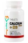 Calcium (Cytrynian Wapnia) + D3 Forte, Tabletki, MyVita
