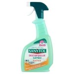 Sanytol Płyn czyszczący i dezynfekujący do kuchni w sprayu cytrusy, 500 ml