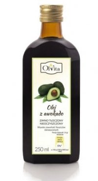 Avocado Oil, Cold-Pressed, Unrefined Olvita, 250ml 