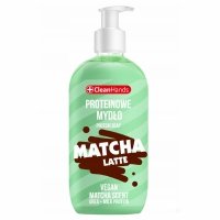 CLEAN HANDS Proteinowe mydło Matcha Latte 500 ml 