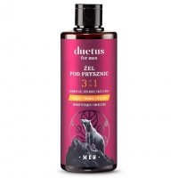Męski żel pod prysznic 3w1 energetyzujący, DUETUS FOR MEN, 300ml 