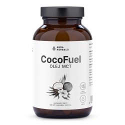 Coco Fuel, Olej MCT 2000 mg, Aura Herbals, 100 kapsułek