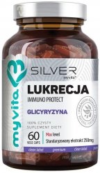 Licorice (Glycyrrhizin), SILVER PURE 100%, Myvita