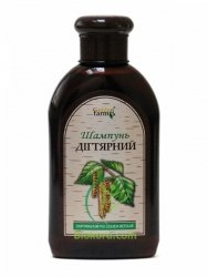 Birch Tar Anti-dandruff Shampoo, Goldenpharm, 250 ml