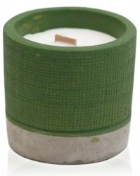 Sea Moss & Herbs Scented Candle in a Stone Jar