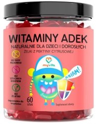Natural Gummies Vitamin ADEK (Children & Adults), Myvita