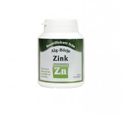 Zinc 25 mg, Zinc Citrate, Alg-Börje, 150 tablets