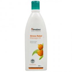 Stress Relief Massage Oil, Himalaya, 200 ml