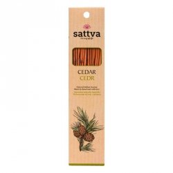 Cedar Natural Incense, Sattva, 30g