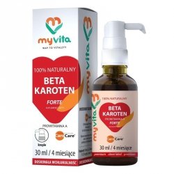 Beta Carotene Forte Provitamin A, Drops, Myvita, 30ml