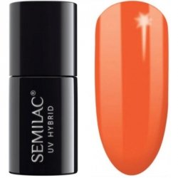 SEMILAC Lakier hybrydowy 045 Electric Orange 7 ml