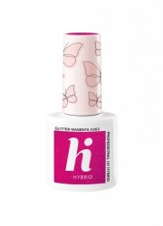 Hi Hybrid Lakier hybrydowy Butterfly #263 Glitter Magenta  5ml