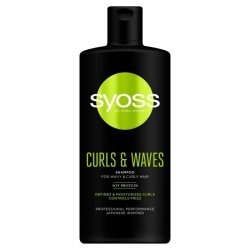 Schwarzkopf  Syoss Curls & Waves Szampon do włosów podkreślający loki  440ml