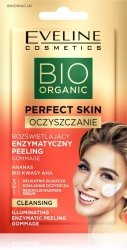 Eveline Bio Organic Perfect Skin Rozświetlający Enzymatyczny Peeling z bio kwasami AHA i ananasem 8ml   8ml