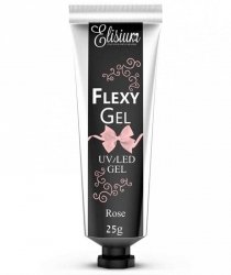 ELISIUM Flexy Gel do przedłużania paznokci UV/LED Rose 25g