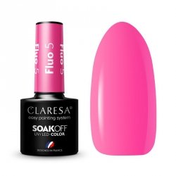 CLARESA Lakier hybrydowy Fluo nr 5  5g