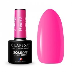 CLARESA Lakier hybrydowy do paznokci Neon - 2  5g
