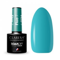 CLARESA Lakier hybrydowy Fluo nr 7  5g
