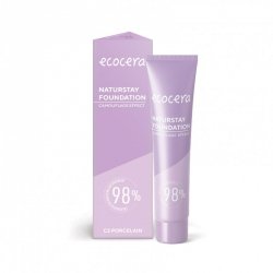 ECOCERA Naturstay Foundation Naturalny Podkład - efekt kamuflażu C2 Porcelain  30ml