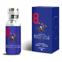 BEVERLY HILLS Polo Club 8 Woda toaletowa dla mężczyzn 100 ml