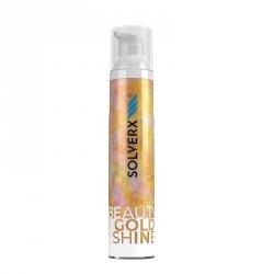 SOLVREX Beauty Gold Shine Olejek w żelu do twarzy i ciała z drobinkami złota 100 ml