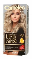 DELIA COSMETICS CAMELEO OMEGA Farba permanentna 9.1 Ultimate Ash Blond