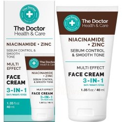 Krem do twarzy 3w1 z niacynamidem i cynkiem, The Doctor Health & Care Niacinamide + Zinc, 40ml