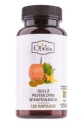 Pumpkin Seed Oil, Olvita, 120 capsules