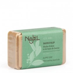 Aleppo soap 12% Laurel Oil, Najel, 100g