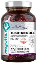 Tocotrienols 100%, Capsules, SILVER PURE Myvita