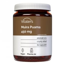 Muira Puama (Ptychopetalum) 450 mg, Vitaler's, 60 kapsułek