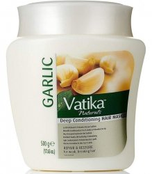 Garlic Mask for Weak and Damaged Hair, Vatika Dabur, 500ml