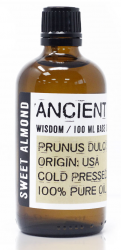 Sweet Almond Oil, Ancient Wisdom, 100ml