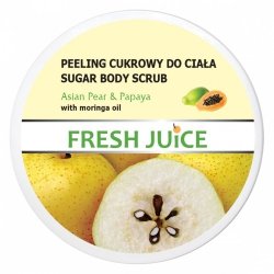Asian Pear & Papaya Sugar Body Scrub, Fresh Juice