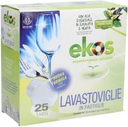 Ecological Dishwasher Tablets PIERPAOLI EKOS, 25 pcs.