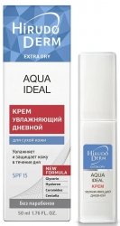 Moisturizing Facial Day Cream Hirudoderm Aqua Ideal