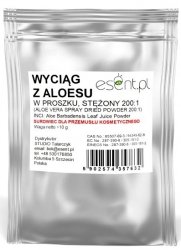Wyciąg z Aloesu w Proszku Stężony 200:1, Esent, 10g
