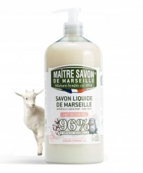 Mydło w płynie extra doux KOZIE MLEKO, Maitre Savon, 1000ml