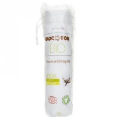 Cosmetic pads BIO, Fairtrade, Bocoton, 80 pcs