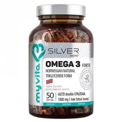 Omega 3 FORTE, SILVER PURE, MyVita, 50 capsules