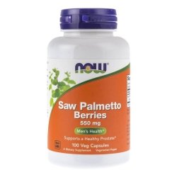 Saw Palmetto Berries 550 mg, Now Foods, 100 capsules