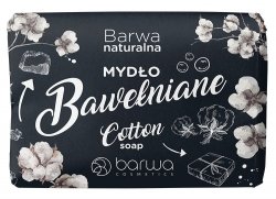 BARWA Naturalna Mydło w kostce Bawełniane  100g