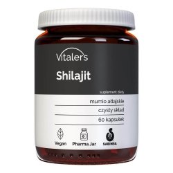 Shilajit (Mumio ałtajskie) 400 mg, Vitaler's, 60 kapsułek