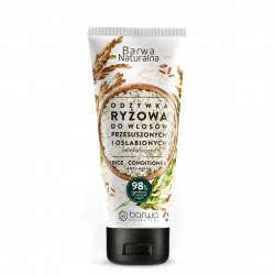 BARWA Naturalna Ryżowa Odżywka odmładzająca do włosów przesuszonych i osłabionych  200ml