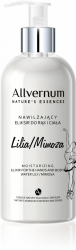 Water Lily & Mimosa Moisturizing Hand and Body Elixir, Allvernum