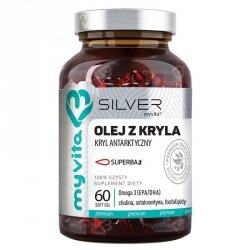 Olej z Kryla Silver Pure, MyVita, 60 kapsułek
