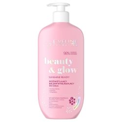 Eveline Beauty & Glow, rozświetlający balsam wygładzający do ciała, 350ml